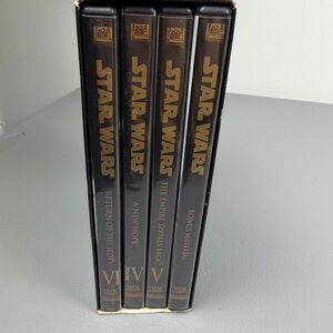 Star Wars Trilogy DVD 2004-4 Disc Set Fullscreen Edition